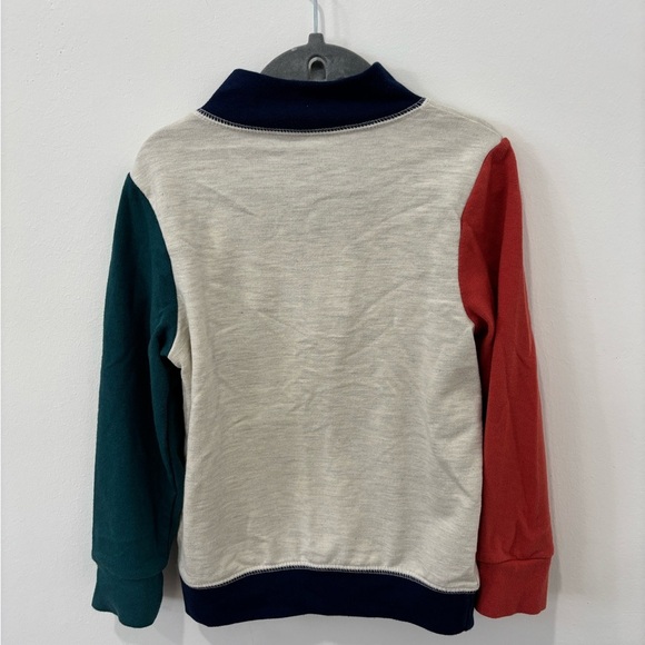 Ok!e dokie Colorblock Half-Zip Sweater - Size 5t - Picture 3 of 6